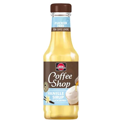Obrázok produktu pre Schwartau Coffee Shop kávový sirup s vanilkovou príchuťou bez cukru 200ml