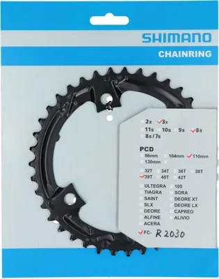 Image de Shimano - Horní řetěz 39T Claris FC -r2030 - 7 8 rychlostí