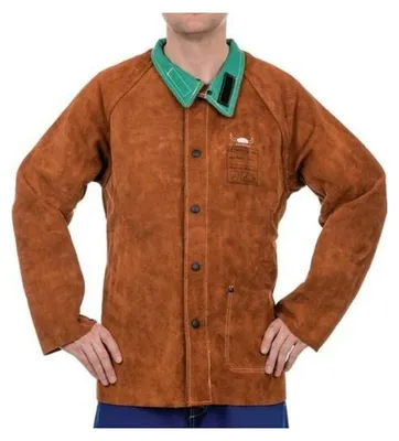 Produktbild von Weldas Schweißerschutz-Jacke STEERSOtuff Gr. M 100% CO 1 St.