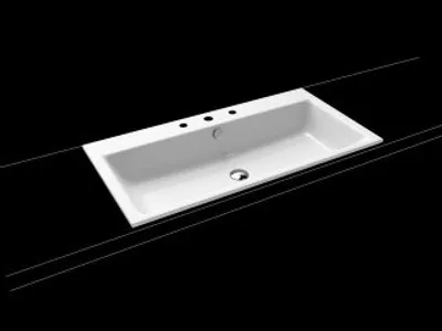 Produktbild von Kaldewei 900207183001 Einbauwaschtisch PURO Mod.3152, 900 x
