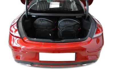 Produktbild von Mercedes-Benz C Coupe 2014-2021 Kofferraumtaschen Set 4 Stk