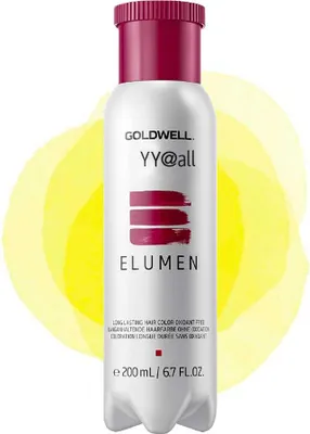 Produktbild von Goldwell Elumen YY@all Gelb 200 ml, Gelb, YY@all, Unisex, 200 ml, Alle Haare, Farbspeichernd, Glanz