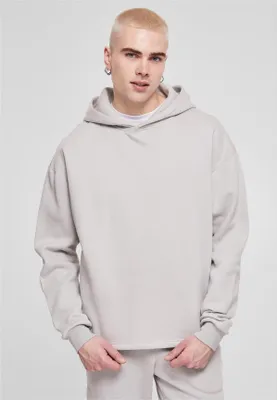 Image de Urban Classics TB6311 | Organic Loose Hoody Sweat à capuche Homme - Couleur : lightasphalt - Taille : S