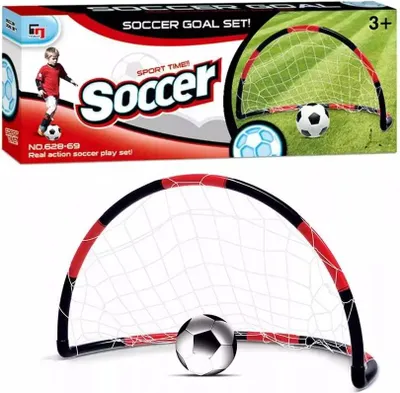 Immagine prodotto di Porta da calcio mobile con pallone 105 cm