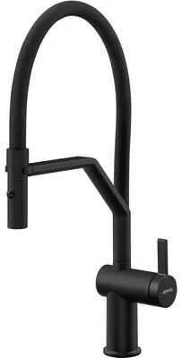 Productafbeelding van Smeg MID20MN, Standaard, Zwart, Messing, Draaikranen, Automatisch, 3/8"