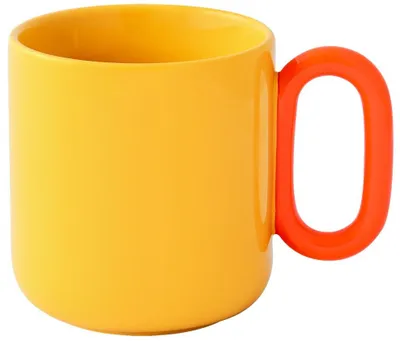 Zdjęcie produktu dla Kubek porcelanowy Creative Coloured Yellow