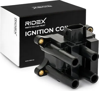 Produktbild von RIDEX 689C0007 Zündspule 12V für FORD Fiesta Mk5 Schrägheck (JH1, JD1, JH3, JD3) Focus II Schrägheck (DA, HCP, DP) Focus II Kombi (DA, FFS, DS)