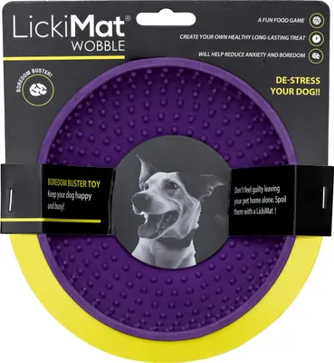 Produktbild von LickiMat Wobble - ø 15 cm, Farbe:lila