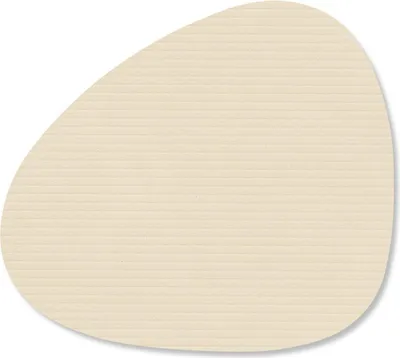 Produktbild von LIND DNA Corduroy Untersetzer Curve vanilla 11x13cm