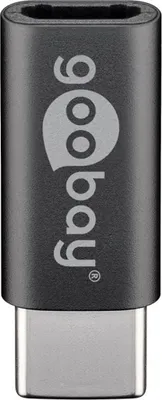 Zdjęcie produktu dla Goobay 51597, USB-C, Micro-USB 2.0, Szary