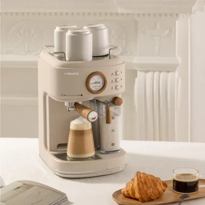 Produktbild von THERA RETRO PRO - Halbautomatische Espresso-Kaffeemaschine 20bar