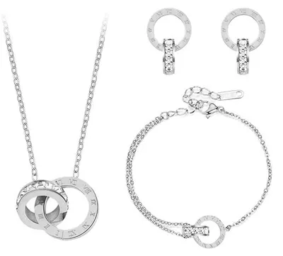 Productafbeelding van Sieraden Set voor Dames met Ketting, Armband en Oorbellen