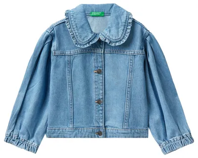 Imagen del producto de Chaqueta United Colors of Benetton, modelo 25HHGN01F, vaquero 901, talla 82, color azul vaquero