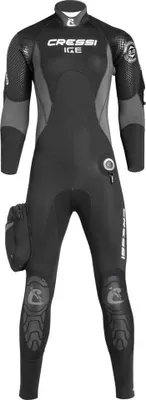 Produktbild von Cressi Ice 2024 7 Mm Halbtrockener Anzug Schwarz XS Schwarz XS