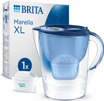 Immagine prodotto di Brita Caraffa Marella XL Blue MaxtraPRO Capacità 3,5L Acqua Filtrata 2,5L