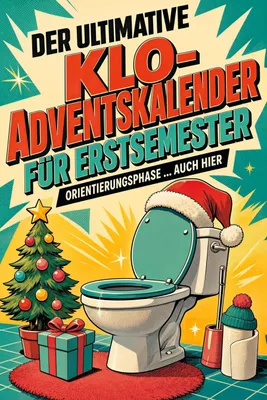 Produktbild von Der ultimative Klo-Adventskalender für Erstsemester