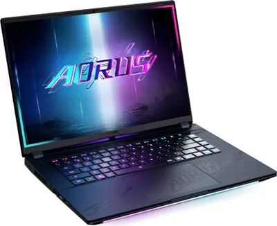 Produktbild von Gigabyte AORUS MASTER 16/BYHC5EEE64SP/U9-275HX/16"/2560x1600/32GB/1TB/RTX 5080/W11P/Dark Tide/2R