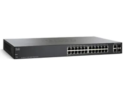 Zdjęcie produktu dla Cisco SLM2024T, Zarządzany, Gigabit Ethernet (10/100/1000)
