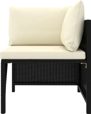 Zdjęcie produktu dla VidaXL 313507, Czarny, Rotang, Stal, Dorośli i dzieci, 57 cm