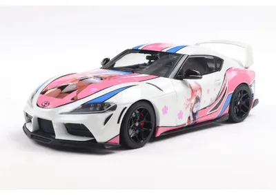 Produktbild von Solido 421186453 Toyota GR Supra Solido Works ITASHA 2024 weiß 1:18