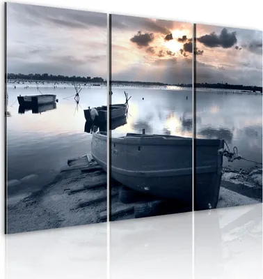 Produktbild von Modernes Wandbild 030212- 31 (120x80) - 3 Teilig Bilder Fotografie auf Vlies Leinwand Foto Bild Dekoration Wand Bilder Kunstdruck Natur