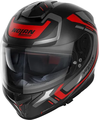 Zdjęcie produktu dla Kask Nolan N80-8 Ally N-Com Matt Black / Red Full Face Helmet XL