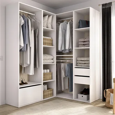 Immagine prodotto di Rawlinson - Guardaroba Grande, 145x205h cm Bianco, Modulabile