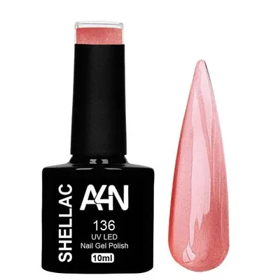 Produktbild von A4N Cat Eye 136 UV Gellacke in sommerlichen Pastellfarben, zaubere mit dem Magnet deine eigenen Effekte