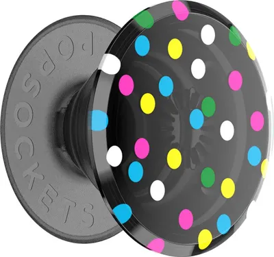 Immagine prodotto di Maniglia e cavalletto PopSockets PopGrip 2gen Disco Dots