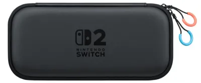 Zdjęcie produktu dla Nintendo 10015104, Pokrowiec, Nintendo, Czarny, Nintendo Switch 2, Zamek, 142 mm