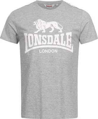 Produktbild von Herren T-Shirt normale Passform SHEVIOCK Marl Grey XXL Lonsdale