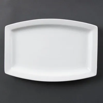 Produktbild von Olympia Whiteware rechteckige Teller 32 x 21cm (6 Stück)