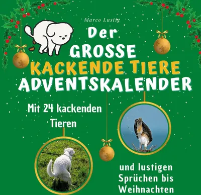 Produktbild von Der grosse kackende Tiere-Adventskalender