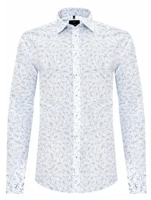 Immagine prodotto di Di Selentino - Camicia da uomo "Maui", regolare NA675 (132 cm) (argento)