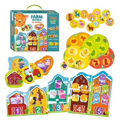 Produktbild von ROTER KAFER Bildungsspielparmwelt für Kleinkinder RK1310-01 Roter Kafer