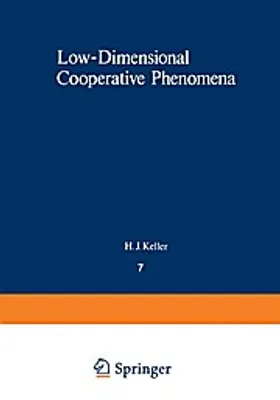 Obrázek produktu pro Low-Dimensional Cooperative Phenomena