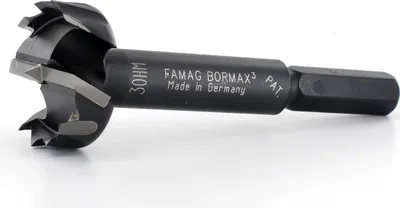 Produktbild von Famag Forstnerbohrer Bormax HM Durchmesser 45 / Länge 90mm mit Zentrierspitze - 1663045