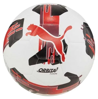 Produktbild von Puma - "Orbita 5 Fusion" Fußball PP3981 (4) (Weiß/Schwarz/Rot)