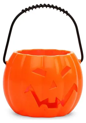 Productafbeelding van Halloween-pompoen, decoratie, oranje, 10 cm - universele maat
