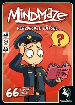 Produktbild von MindMaze - Verzwickte Rätsel: 66 Kriminalfälle