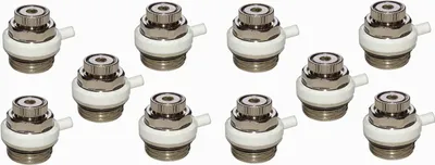 Produktbild von 10er Pack Automatischer Heizkörper-Entlüfter 1/2' – Kontinuierliche Entlüftung, Energie sparen & Luftgeräusche vermeiden – Heizungsentlüfter für Heizkörper, Kessel, Fußbodenheizung & mehr