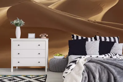 Produktbild von Vlies Fototapete DÜNEN IN SAHARA 375 x 250 cm (inkl. Kleister) - Vlies Tapete, Wandtapete, Wandbilder - Tapete für Wohnzimmer Schlafzimmer, Büro, Küche - Montagefertig