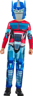 Image de Transformers - "Earth Spark" Costume '" 'Optimus Prime' - Enfants BN6229 (140) (Bleu/Rouge)