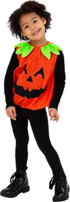 Immagine prodotto di Smiffys - Costume Halloween - Bambini SM1192 (110-116) (Arancione)