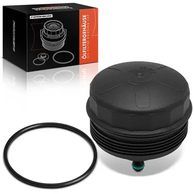 Immagine prodotto di Coperchio alloggiamento filtro olio per auto - Coperchio filtro olio - OEM 917-056 11427525334 - Senza filtro - Diametro 94 mm - Altezza 61 mm - PA66-GF35