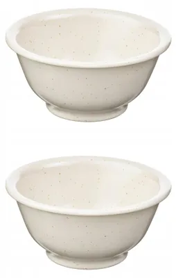 Produktbild von IKEA DAGGASTER Schüssel gepunktet hellbeige 14 cm