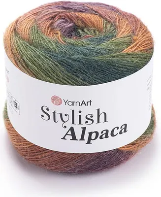 Produktbild von YarnArt Stylish Alpaca Garn 7710 - Weich, warm und vielseitig für Strickprojekte