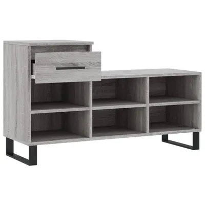 Obrázek produktu pro Botník šedý sonoma 102x36x60 cm kompozitní dřevo
