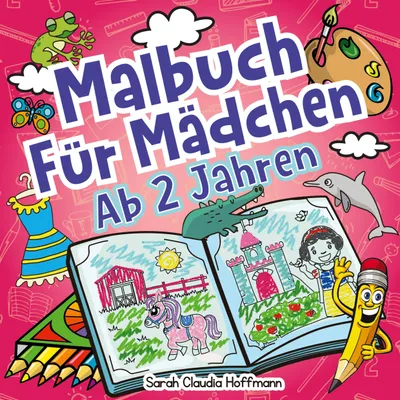 Produktbild von Malbuch Für Mädchen Ab 2 Jahren