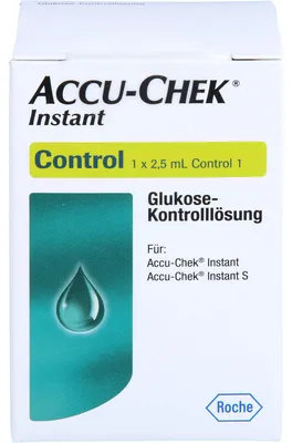 Produktbild von ACCU-CHEK Instant Control Glukose-Kontrolllösung, 2.5 ml Lösung